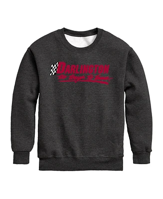 Hybrid Big Boys Nascar Darlington Graphic Crew Fleece Sweatshirt