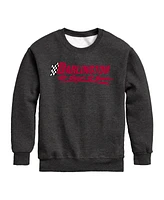 Hybrid Big Boys Nascar Darlington Graphic Crew Fleece Sweatshirt
