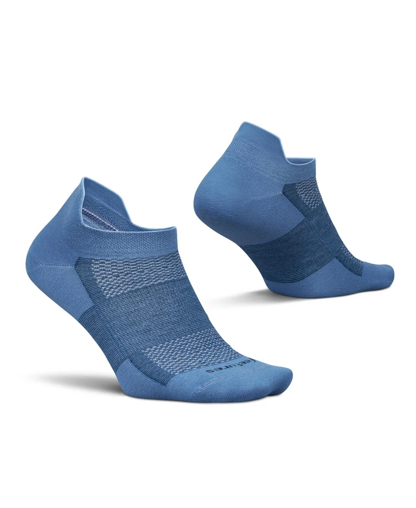 Feetures Men's High Performance Ultra Light Ankle Sock - No Show Socks for Women & Men with Heel Tab