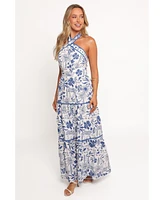 Petal and Pup Women's Fernanda Halterneck Maxi Dress