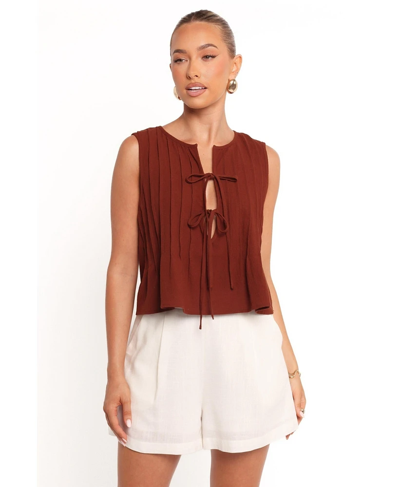 Petal and Pup Women's Nika Pleated Top