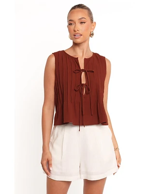 Petal and Pup Women's Nika Pleated Top