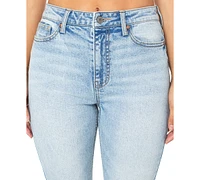 Celebrity Pink Juniors' Mid-Rise Cropped Kick-Flare Jeans