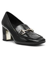Anne Klein Women's Tobi Block Heel Tailored Pumps