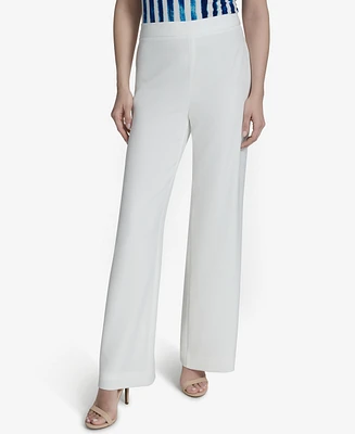 Halston Women's Elastic Back Pull-On Pants
