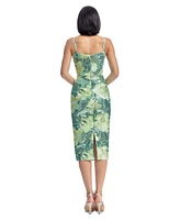 Dress the Population Women's Blakely Sweetheart-Neck