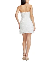 Dress the Population Women's Sasha Embellished Strapless Mini Sheath