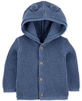 Carter's Baby Boys Cotton Hooded Cardigan