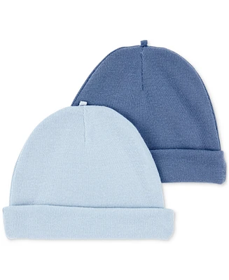 Carter's Baby 2-Pk. Rolled-Cuff Caps