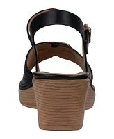 Gc Shoes Women's Fia Ankle Strap Wedge Sandals