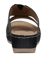 Gc Shoes Women's Johanna Embellished Wedge Sandals