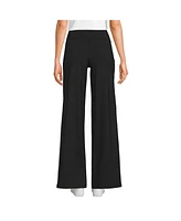 Lands' End Women's Active Hi Impact High Rise Wide Leg Pants