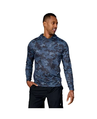 Free Country Men's SunFree Upf Printed Hoodie
