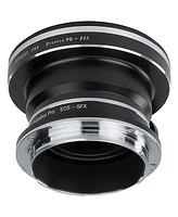 Fotodiox Pro Lens Mount Double Adapter for Bronica Gs-1 (Pg) Mount Slr & Canon Eos (EF / Ef-s) D/Slr Lenses to Fujifilm G-Mount Gfx Mirrorless Digital