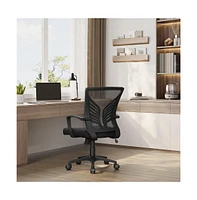 Yaheetech Set of 2 Adjustable Reclining Mesh Office Chairs