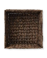 Casafield 10.5" x 10.5" Water Hyacinth Storage Baskets