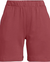 Lands' End Plus Sport Knit High Rise Shorts