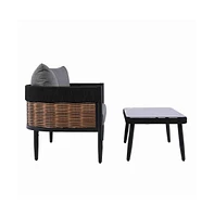 Harrison Bench + Table