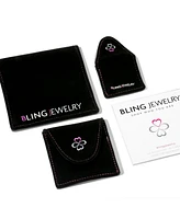 Bling Jewelry Estate Style Jewelry Oval Created Opal Crown Baguette Halo Cz Stud Earrings .925 Sterling Silver 12MM