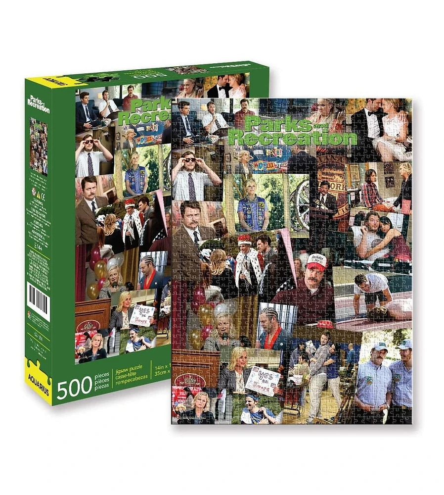 Parks and Recreation Collage 500 Piece Jigsaw Puzzle