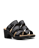 Clarks Collection Women's Emily2 Adella Block Heel Sandals