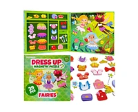 Quokka Magnetic Dress-Up Dolls for Girls Boys with 35 Pieces - Creative Play Set Home or Travel