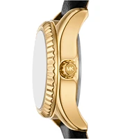 Michael Kors Women's Lexington Leather Watch