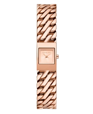 Michael Kors Women's Darrington Rose Gold-Tone Stainless Steel Watch, 14mm
