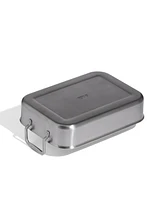 Made In Stainless Steel Clad 17" Roasting Pan