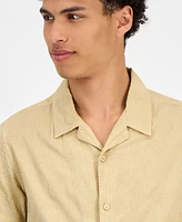 Guess Men's Regular-Fit Dobby Shirt