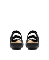 Clarks Collection Women's Laurieann Rio Slip-On Flat Sandals