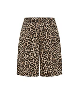 City Chic Plus Leah Print Jort