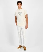 Guess Men's Triangle Logo T-Shirt