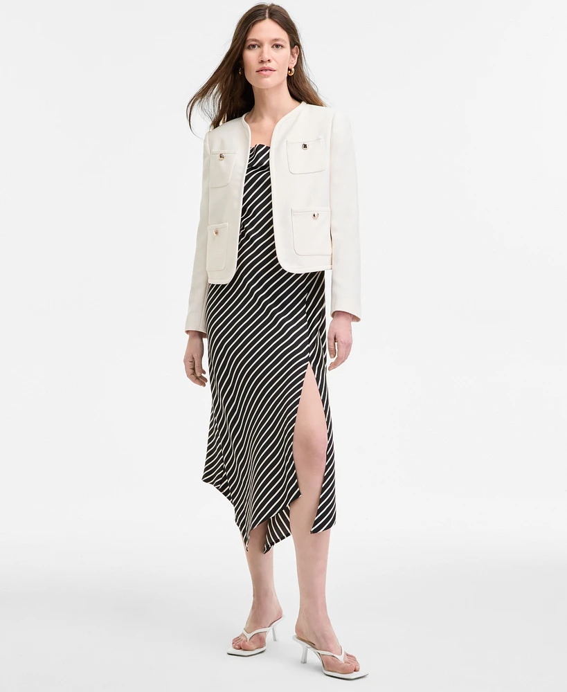 Bar Iii Women's Tweed Jacket