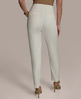 Donna Karan New York Women's High Rise Slim-Leg Pants