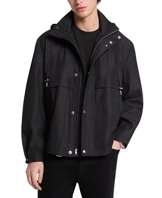 Michael Kors Men's Drawstring Hooded Windbreaker