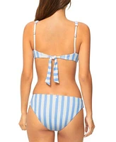 Raisins Juniors Golden Bralette Bikini Top Sunday Ruched Side Bikini Bottoms