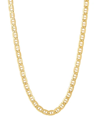 Italian Gold Polished Mariner Link 24" Chain Necklace (5.5MM) in 14k Gold