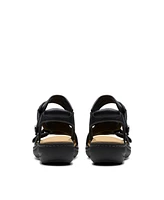 Clarks Collection Women's Laurieann Bell Round Toe Flat Sandals