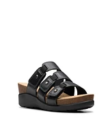 Clarks Collection Women's Calenne Lily Wedge Sandals