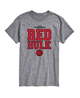 Airwaves Men's Captain America Brave New World Red Hulk Short Sleeve T-Shirt