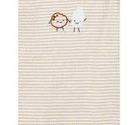 Carter's Baby Boys 5-Pk. Cotton Short-Sleeve Milk & Cookies Bodysuits