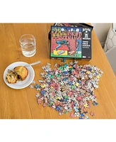 Death Row Records Snoop Doggy Music Puzzle For Adults | Difficult 1000 Piece Jigsaw Puzzle Toy | Fun Quarantine Gifts | Interactive Brain Teaser for G