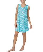 Ellen Tracy Women's Printed Sleeveless Chemise