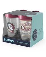 Tervis Tumbler Florida State Seminoles 16oz. Classic Tumbler, Set of 4