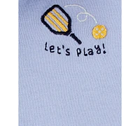Carter's Baby Boys Pickleball Cotton Romper