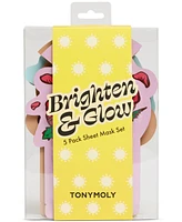 Tonymoly 5-Pc. Brighten & Glow Sheet Mask Set