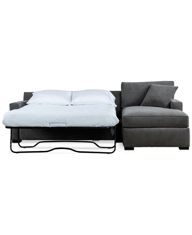 Radley 2-Pc. Fabric Sleeper Sectional, Exclusively at Macy's