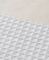 Madison Park Spa Waffle 3M-Scotchgard Shower Curtain