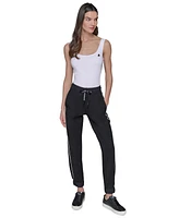 Karl Lagerfeld Paris Women's Colorblocked Jogger Pants